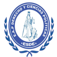 logo de la carrera logo derecho unjbg